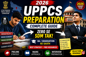 UPPCS 2026 Preparation Kaise Kare (BA/Graduation Guide)